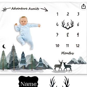 Milestone Baby Blanket